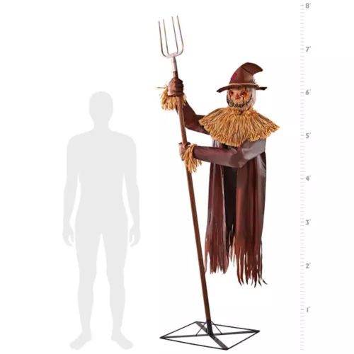 7 Ft 10 In Mack Straw Animatronic 14 7 Ft 10 In Mack Straw Animatronic
