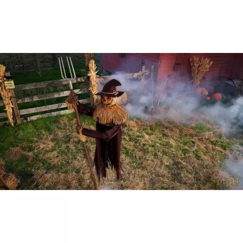 7 Ft 10 In Mack Straw Animatronic