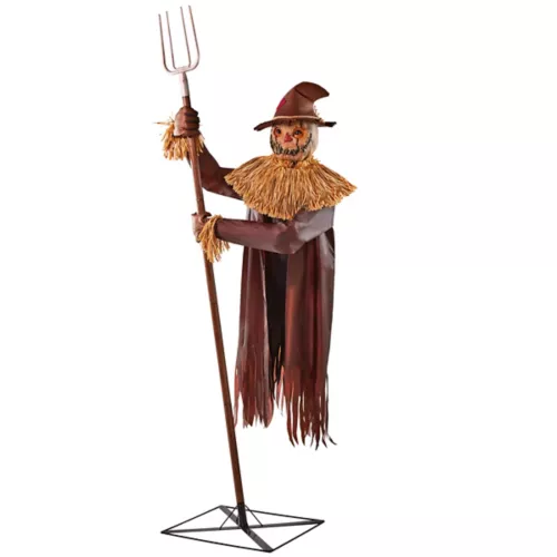 7 Ft 10 In Mack Straw Animatronic 3 7 Ft 10 In Mack Straw Animatronic