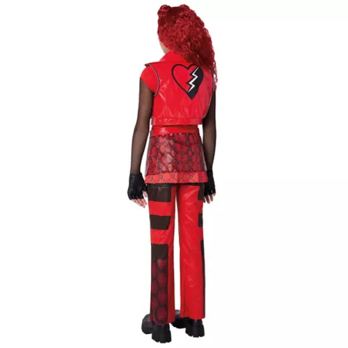 Kids Red Jumpsuit Costume - Descendants: The Rise of Red