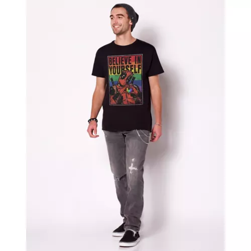 Believe In Yourself Rainbow Deadpool T Shirt 7 Believe In Yourself Rainbow Deadpool T Shirt