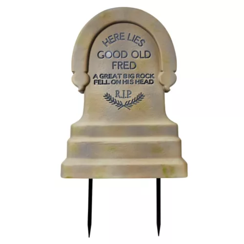 24 Inch The Haunted Mansion Fred Tombstone - Disney