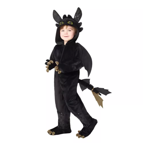 Toddler Toothless Jumpsuit Costume - How to Train Your Dragon
