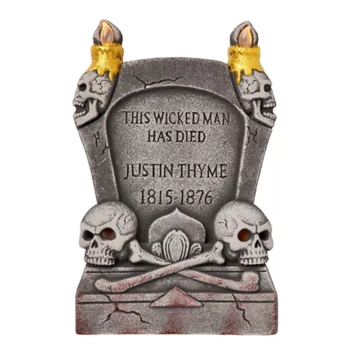 Justin Thyme Tombstone