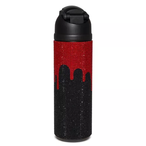 Blood Drip Rhinestone Water Bottle - 24 oz. 4 Blood Drip Rhinestone Water Bottle - 24 oz.