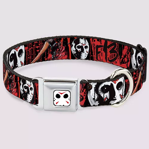 Buckle-Down Friday the 13th Dog Collar