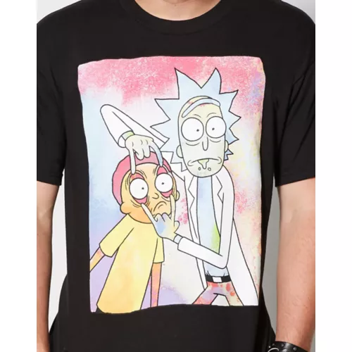 Neon Rick and Morty T Shirt 6 Neon Rick and Morty T Shirt