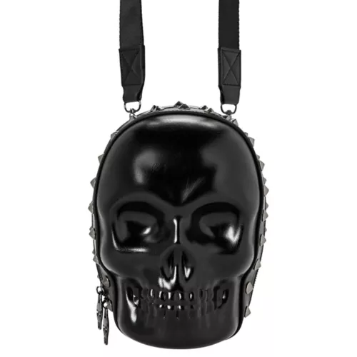 Black Skull Crossbody Bag