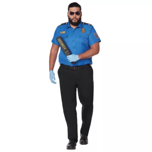 Adult Airport Security Plus Size Costume