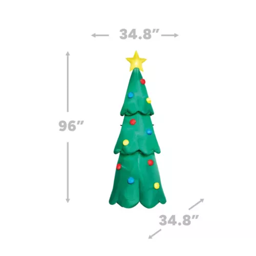 8 Ft Light-Up Twinkle Christmas Tree Inflatable Decoration 3 8 Ft Light-Up Twinkle Christmas Tree Inflatable Decoration