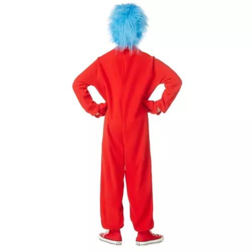 Kids  Thing 1 and Thing 2 One Piece Costume -  Dr. Seuss