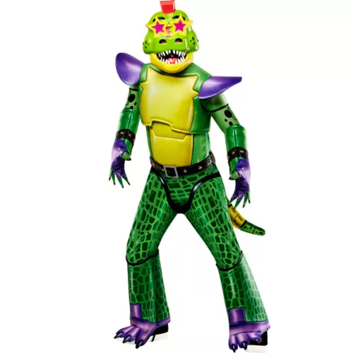 Kids Glamrock Montgomery Gator Costume - Five Nights at Freddy\'s