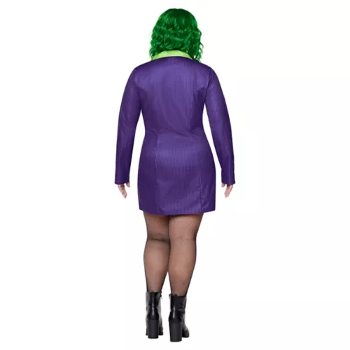 The Joker Blazer Plus Size Dress Costume - DC Villains