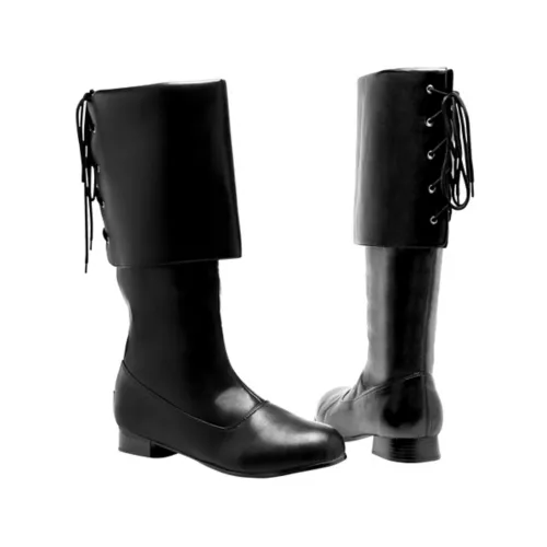 Black Pirate Boots