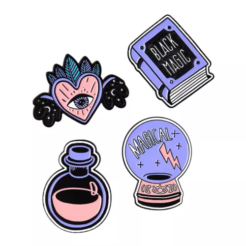 Witchy Pin Set - 4 Pack