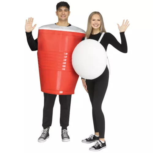 Adult Beer Pong Couples Costume