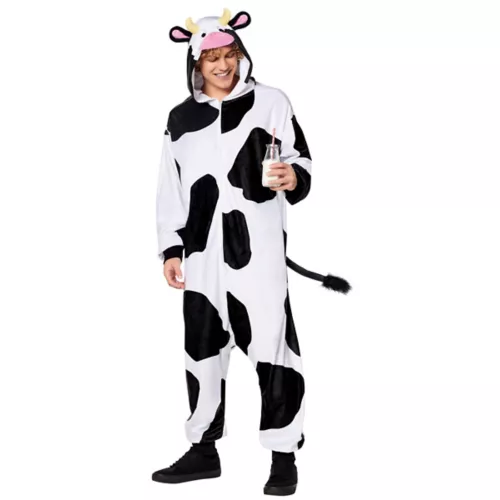 Adult Cow Jumpsuit