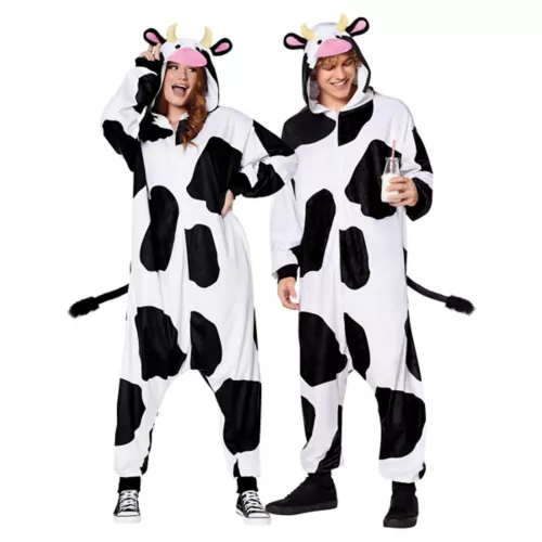 Adult Cow Jumpsuit