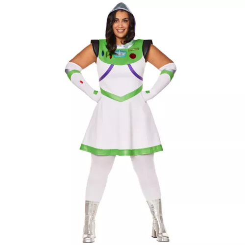 Adult Buzz Lightyear Plus Size Dress Costume - Toy Story